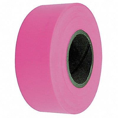 Flaging Tape Pink 150 ft L 1 3/16 in