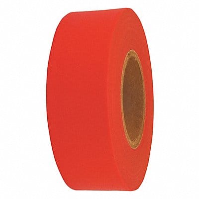 Flagging Tape Red 300 ft L 1 3/16 in