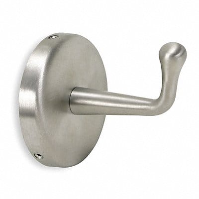 Bathroom Hook SS Satin 3 in W