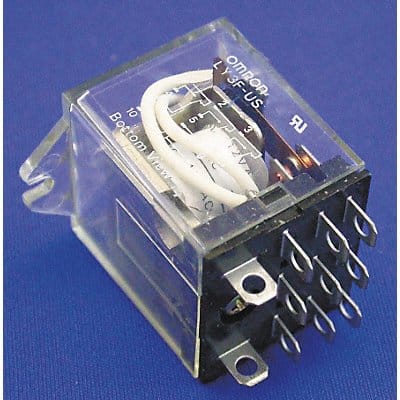 H8104 Flange Relay 24VAC 11 Pins 10A @ 120V AC