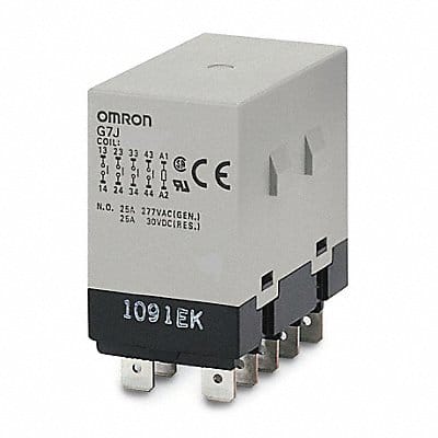 Enclosed Power Relay 10Pin 120VAC DPST