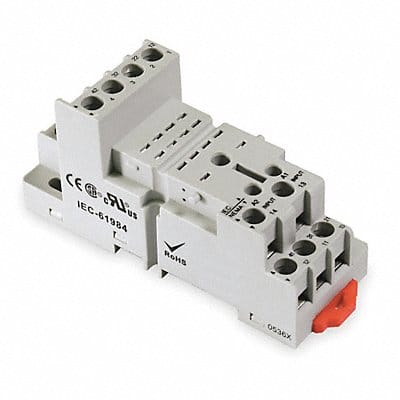 Relay Socket Square 14 Pins 10 A