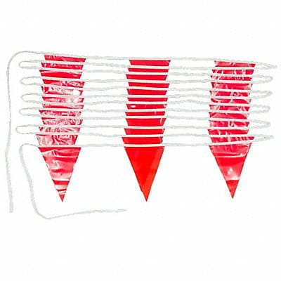 Pennants Vinyl Red 60 ft.