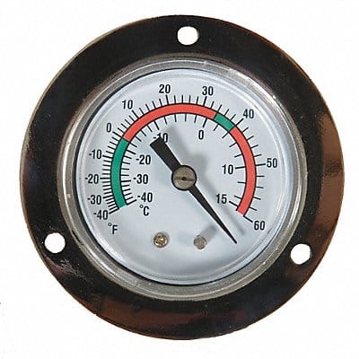 Analog Panel Mt Thermometer -40 to 60F