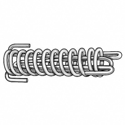 Ext Spring Safety Drawbar Stl 8 1/2 OAL