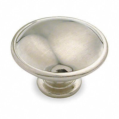 Cabinet Knob Round Nickel PK5