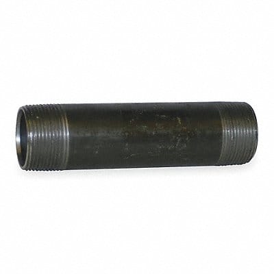 Black Pipe Nipple Threaded 1-1/2x9 In