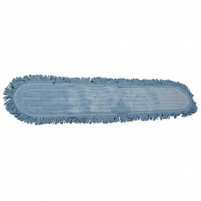 Dust Mop Replacemnt Head Blue Microfiber