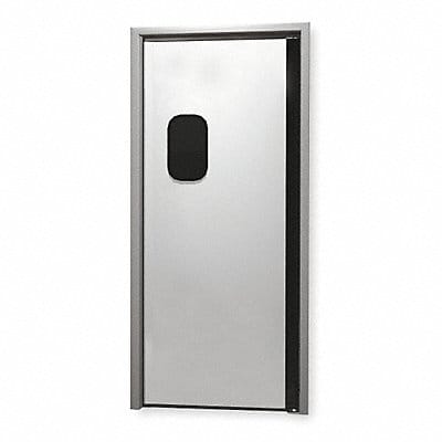 Light Impact Door 7x6 ft Stainless Steel