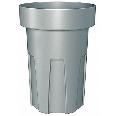 Trash Can 45 gal Gray