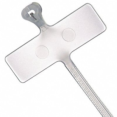 Cable Tie w Tag 3.6 in Natural PK500