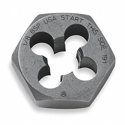 Hex Threading Die #10-24 HSS