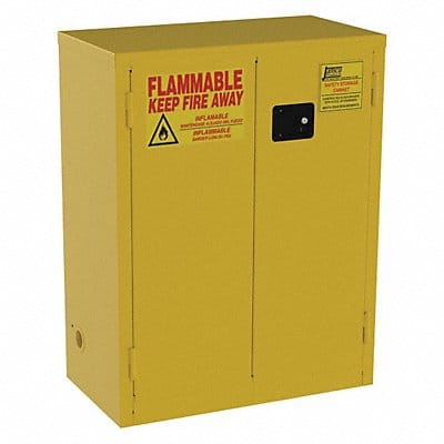 Flammable Safety Cabinet 28 gal Yellow