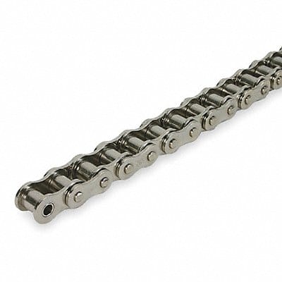 Roller Chain 10ft Riveted Pin Steel