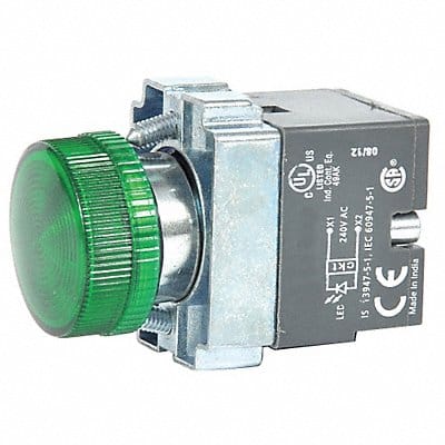 Pilot Light LED 22mm 24VAC/DC GR Cr