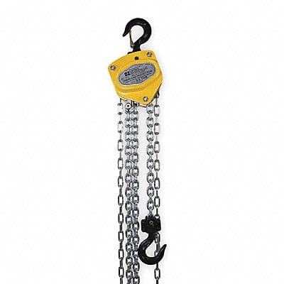 Manual Chain Hoist 1000 lb Lift 20 ft.