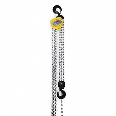 Manual Chain Hoist 6000 lb Lift 10 ft.