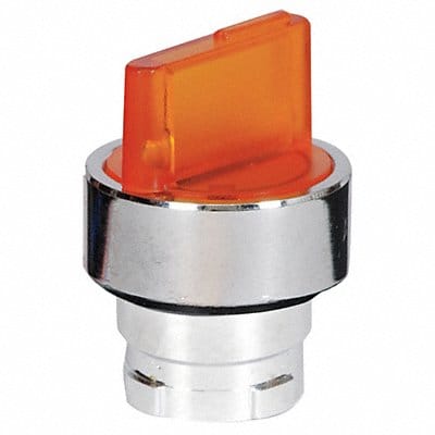 Illum Selector Switch 2 Pos 22mm Yellow