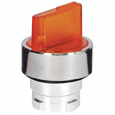 Illum Selector Switch 3 Pos 22mm Yellow