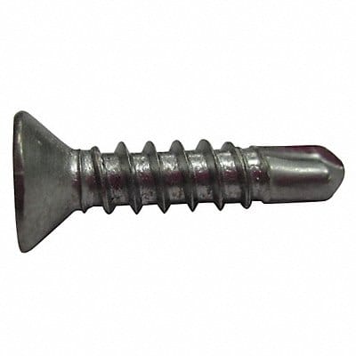 Drill Screw Flat #10 410SS 1.5 L PK50