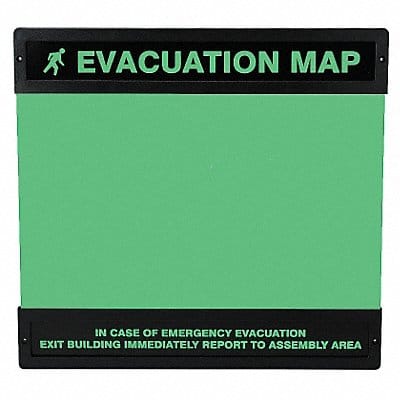 Evacuation Map Holder 11 in x 17 in