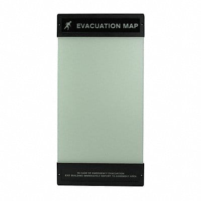 Evacuation Map Holder 17 in x 11 in