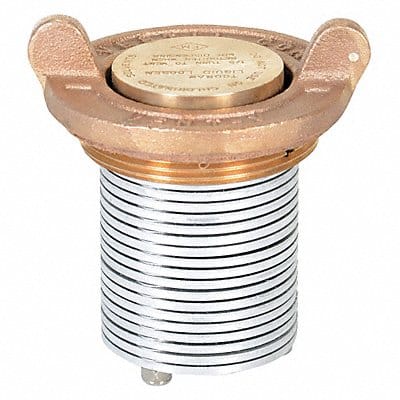 Drum Safety Vent Brass Bronze Vertical