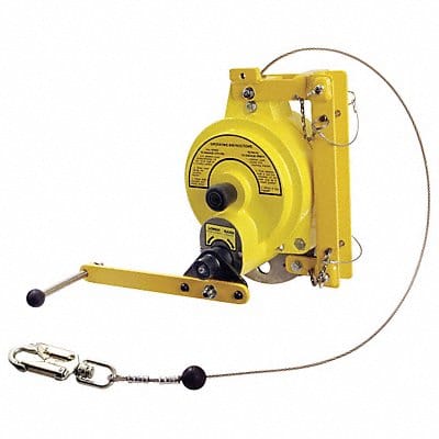 Retrieval Winch 50 ft 310 lb Yellow