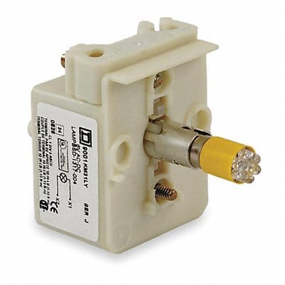 Lamp Module 30mm 120VAC/VDC Yellow LED