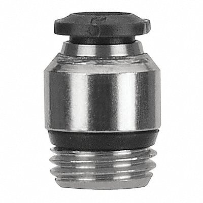 Male Connector 8mm Tube Sz Brass PK5