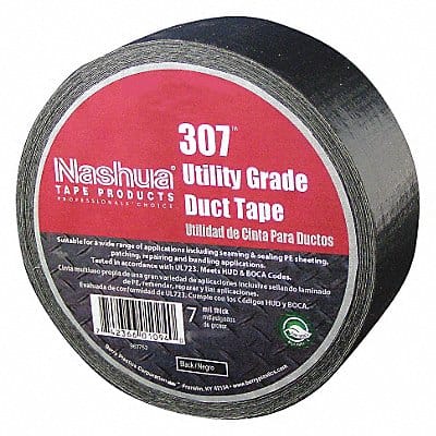 Duct Tape Black 2 7/8 in x 60 yd 7 mil