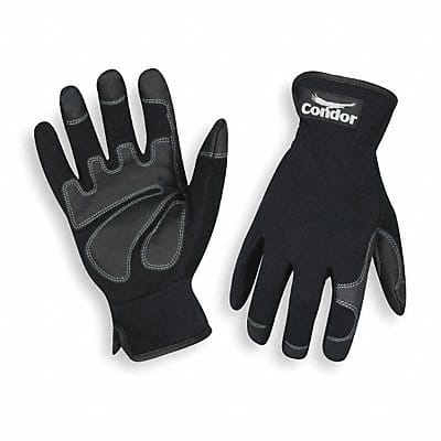 Mechanics Gloves Spandex Full Black S PR