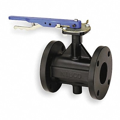 Butterfly Valve Lever 2 1/2 In Cast Iron