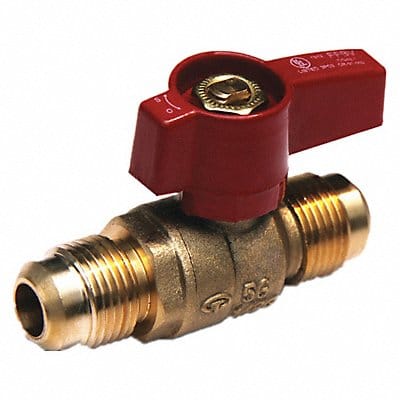 Gas Ball Valve Brass 3/8