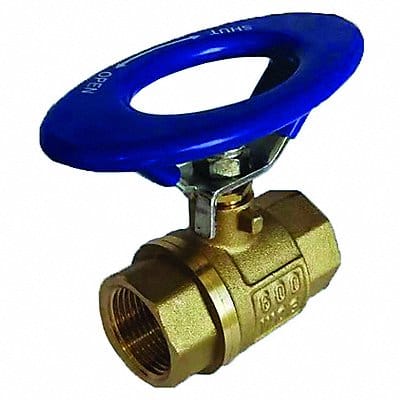 Brass Ball Valve Inline FNPT 1/2