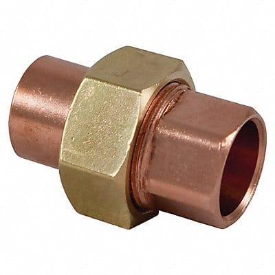 Union Wrot Copper 1/4 Tube CxC