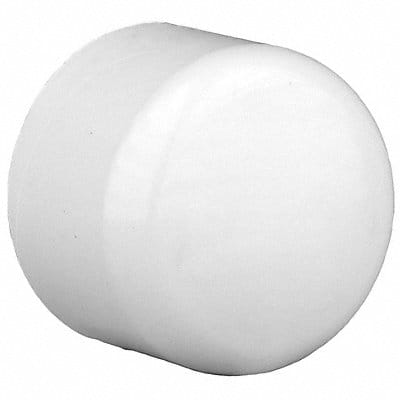 Socket Cap Schedule 40 2 Pipe Size White