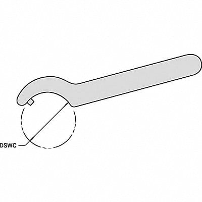 Wrench 3 1/2 PIN SPANNER