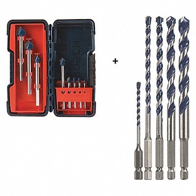 Glass and Tile Drill Bit Set For Drill