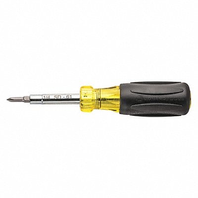 Multi Bit Screwdriver 6-in-1 7-1/2