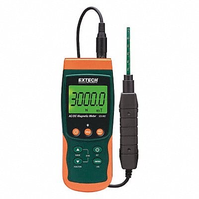 AC/DC Magnetic Meter/Data Logger LCD