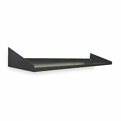 Cantilever Shelf 60 W x 12 D x 4 H Black