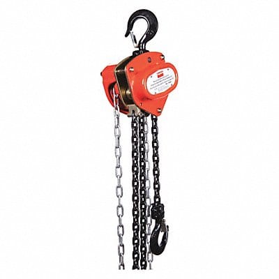 Manual Chain Hoist 2000 lb Lift 15 ft.