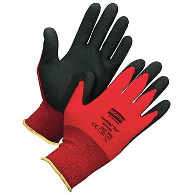 Coated Gloves XS Black/Red PR