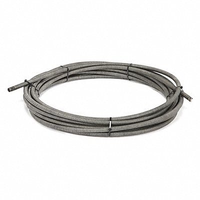 Drain Cleaning Cable 5/8 in Dia 25 ft L