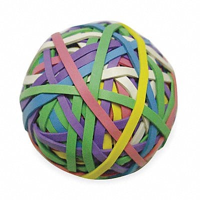 Rubber Band Ball #30 3-3/16x1/8in Asst