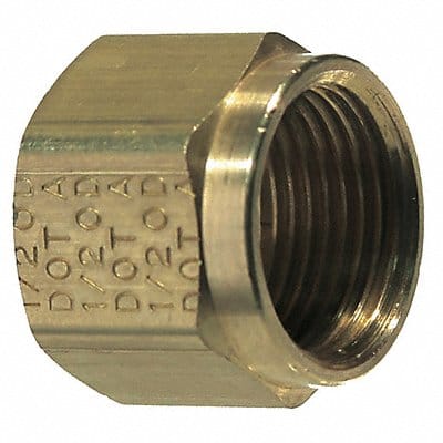 Nut Compression Brass