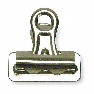 Bulldog Clips 1 In W Silver PK36