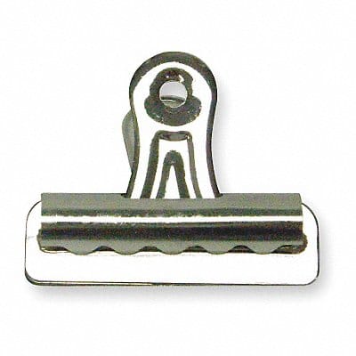 Bulldog Clip 1 1/4 In W Silver PK36