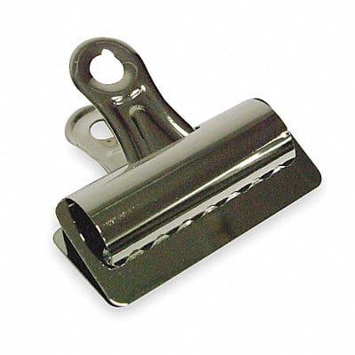 Bulldog Clip 3in W Silver PK12